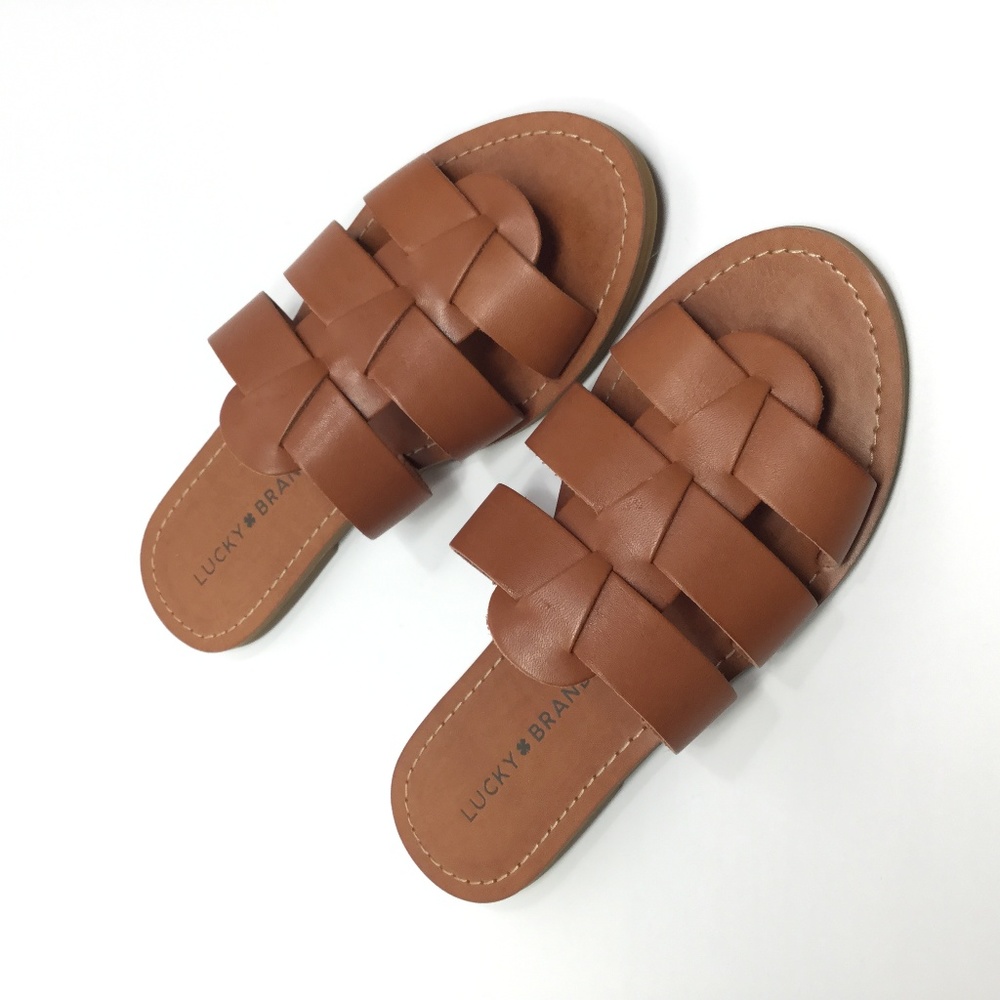 New Leather Lucky Sandals